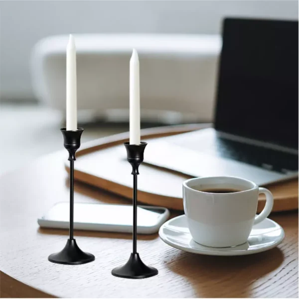 3Pcs Nordic Tall Candlestick Decorative Candle Holders - Image 13