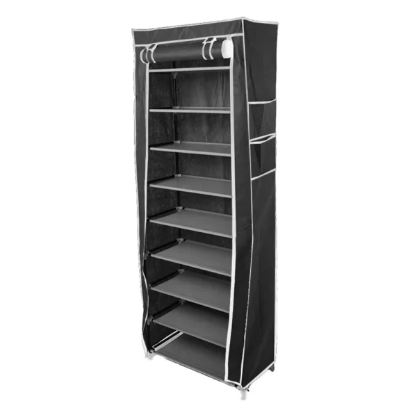 10 Tier Shoe Rack Cabinet Storage Organiser 27 Pairs - Image 15