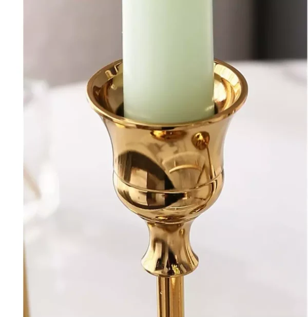 3Pcs Nordic Tall Candlestick Decorative Candle Holders - Image 3