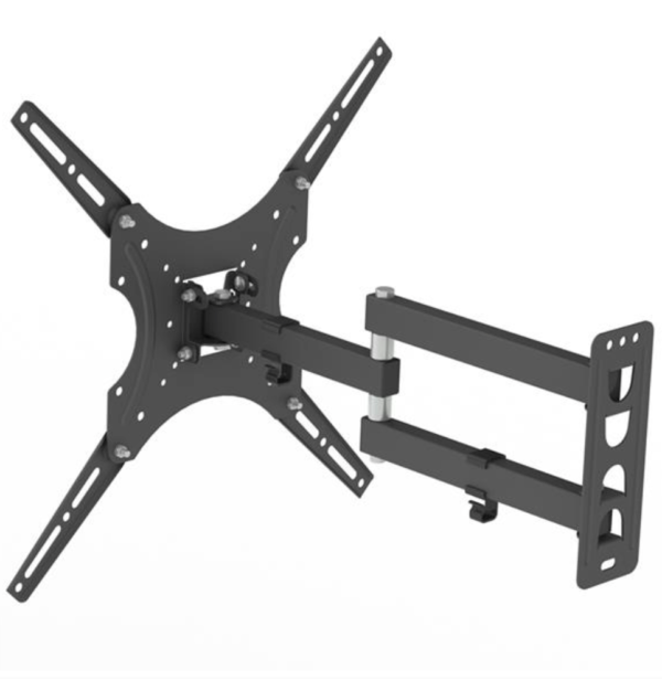 TV Wall Mount Bracket 26-55" Rotatable Adjustable Stand TMX400 with Spirit Level - Image 2