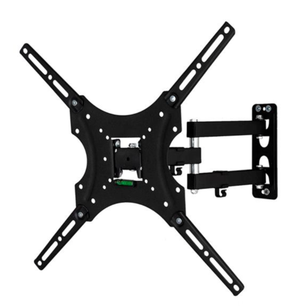 TV Wall Mount Bracket 26-55" Rotatable Adjustable Stand TMX400 with Spirit Level - Image 7