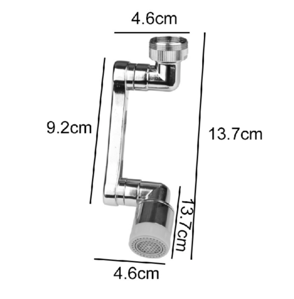 Universal 1080° Swivel Extension Faucet Aerator - Image 12