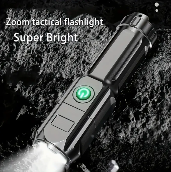 LED Rechargeable Handheld Flashlight Water Resistant - Image 5