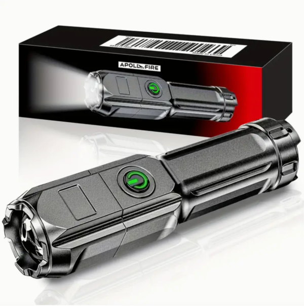 LED Rechargeable Handheld Flashlight Water Resistant - Image 7