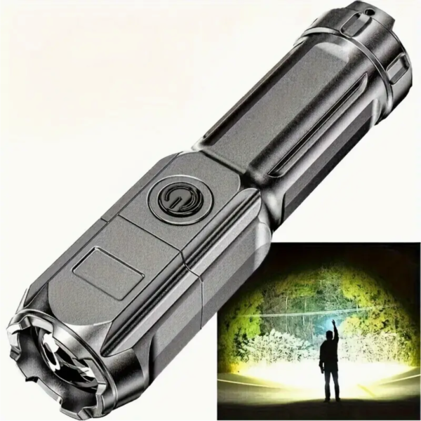 LED Rechargeable Handheld Flashlight Water Resistant - Image 13