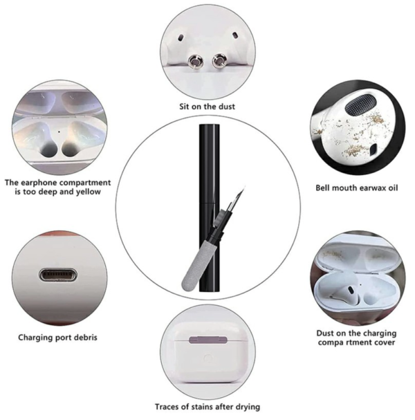 AirPod Earbuds Cleaning Pen Pro Tool Kit