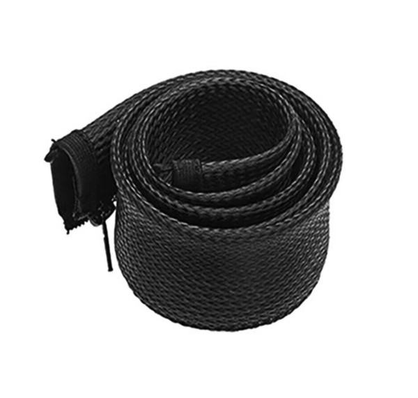 Cable Tidy Zip Sleeve 1.2m Wire Management Organiser - Image 6