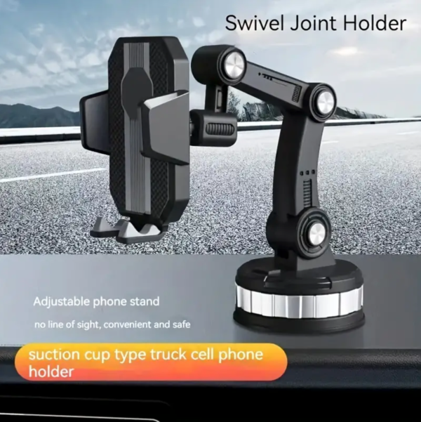 Car Phone Holder 360° Rotatable Dashboard Suction Support GPS Mount - Image 13