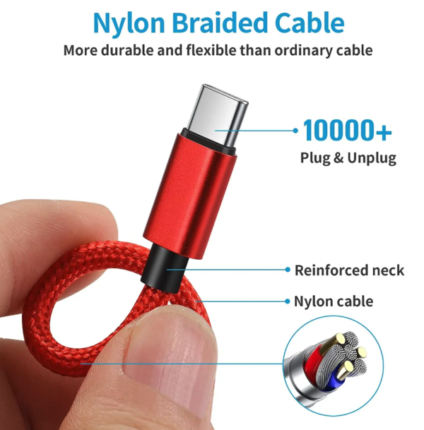 Type C to USB A Cable Adapter USB-C Male OTG - Image 3