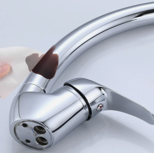 Kitchen Sink Mixer Taps Monobloc Single Lever 2 Hoses - Image 2