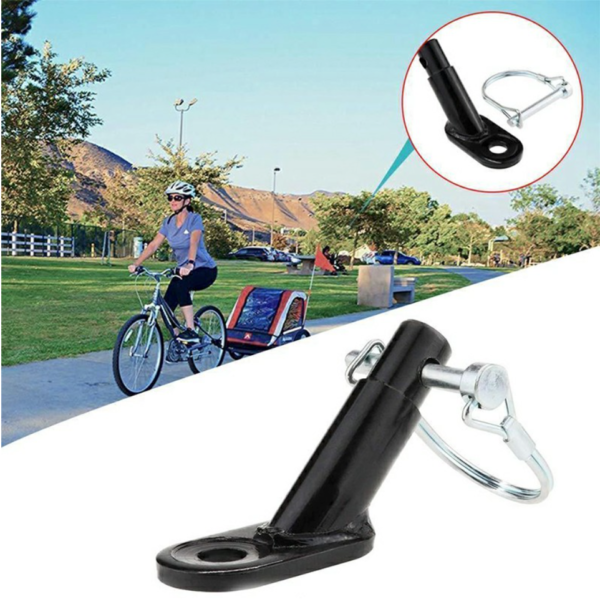 Bicycle Angled Elbow Coupler Attachment Hitch