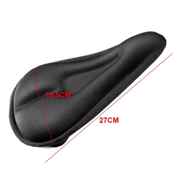 Bike Seat Cover Padded Cushion Gel Saddle Extra Comfort - Image 10