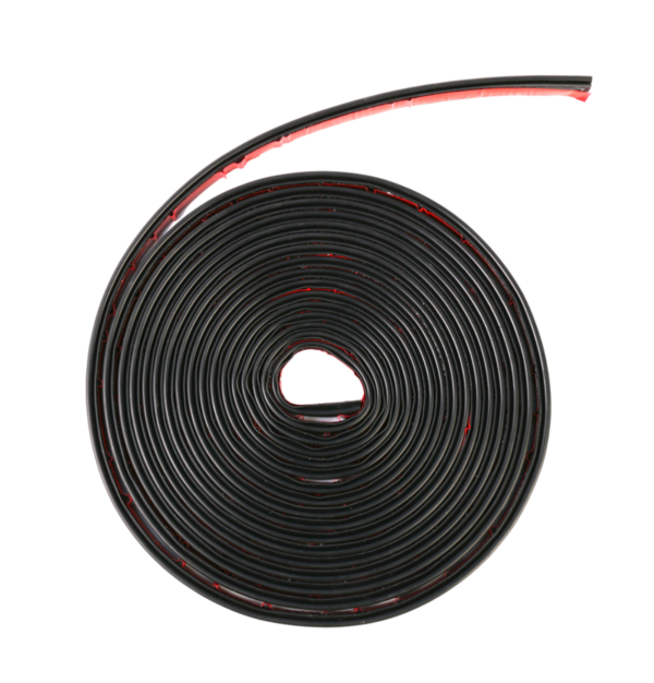 6M D-Shape Rubber Weather Seal Strip for Door Frame and Gaps - Image 5