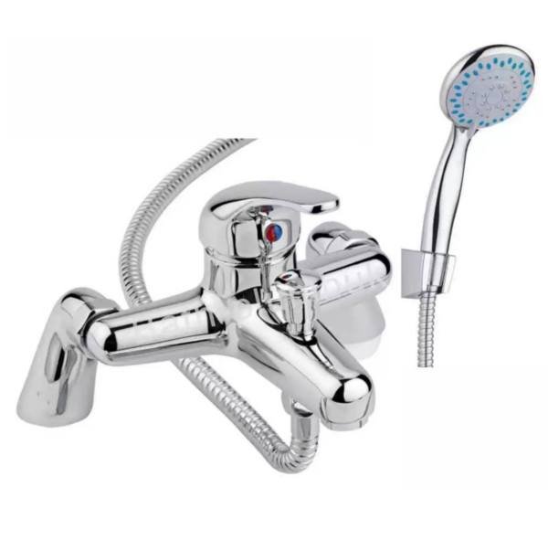 Luxury Bathroom Chrome Sink Bath Filler Tap Shower Mixer