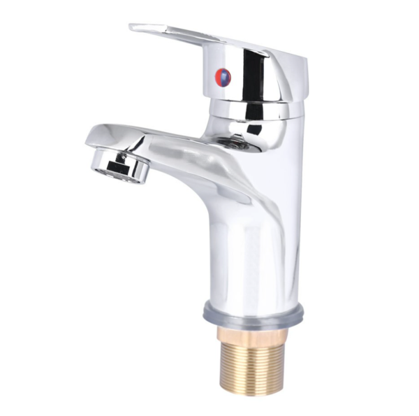 Modern Bathroom Basin Sink Mono Mixer 2x60cm Hoses UK