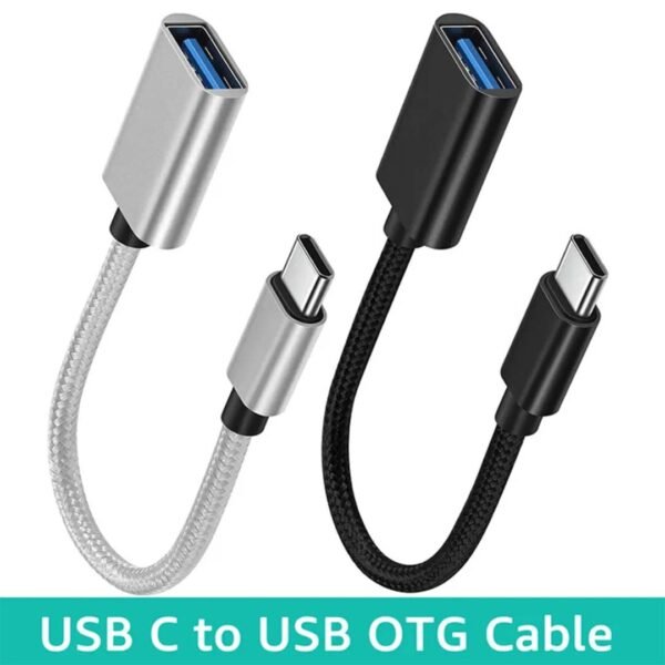 Type C to USB A Cable Adapter USB-C Male OTG