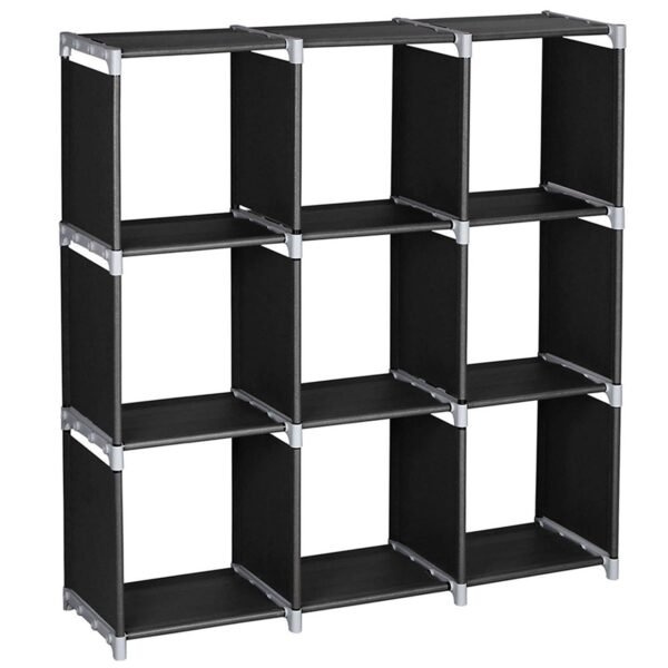 Storage Shelf 3 Tiers 9 Compartments Multifunctional UK