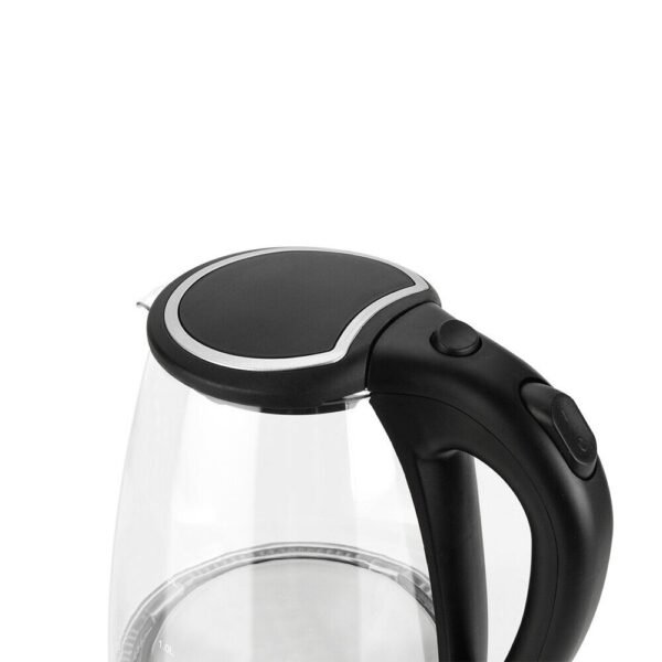 1.8L Electric Kettle Cordless Glass Jug with LED Light Fast Boil - Auto Shut Off - Image 6