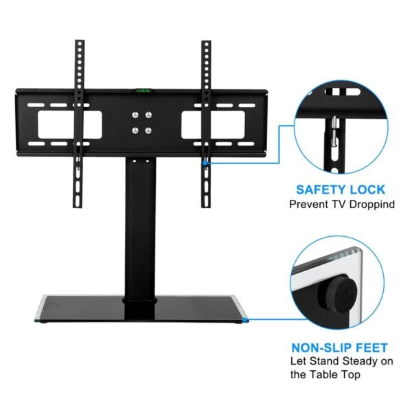 32-55" TV Universal TV Stand Wall Mount Bracket Desk Top Monitor Table Mount - Image 3