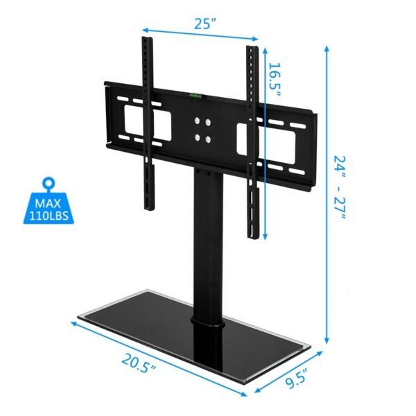 32-55" TV Universal TV Stand Wall Mount Bracket Desk Top Monitor Table Mount - Image 16