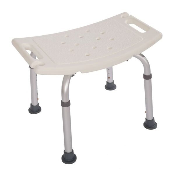 Lightweight Bath Chair Shower Seat Stool Bench 7 Height Adjustable Medical Bench - Image 4