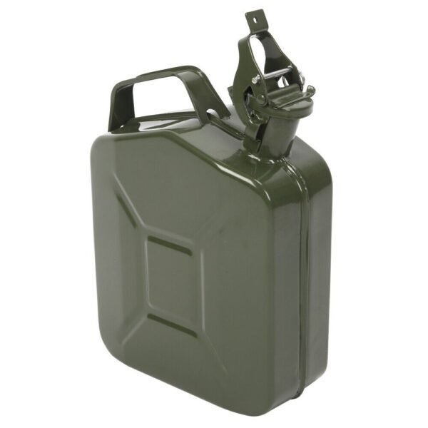 5L Jerry Can Portable Fuel Oil Barrel Petrol Gasoline Diesel Storage Can Green - Image 4