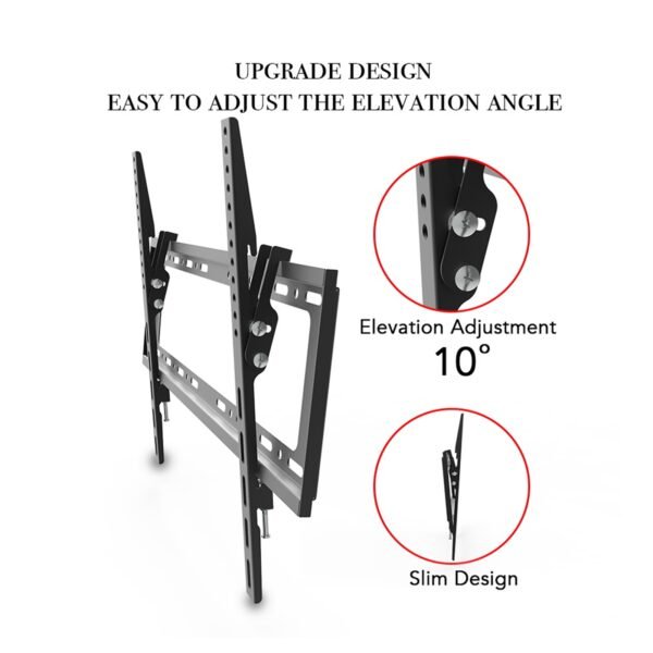 32-70" Wall Mount Bracket TV Stand with Spirit Level UK - Image 3