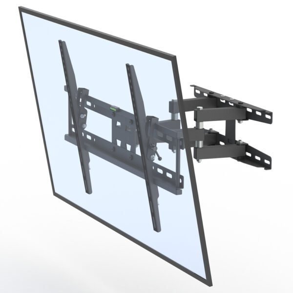 32"-70" 110Lbs VESA 600*400 Full Motion TV Wall Mount Tilt Range 0-15° TMDS-204