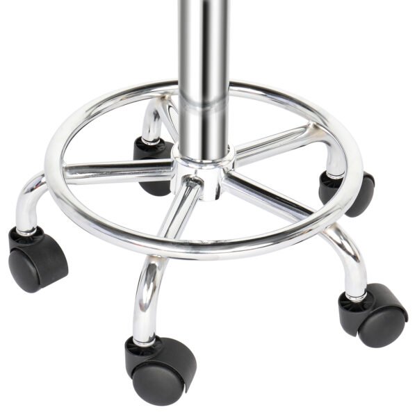 Round Stool Ha Ha Feet Rotation Bar Stool White - Image 2