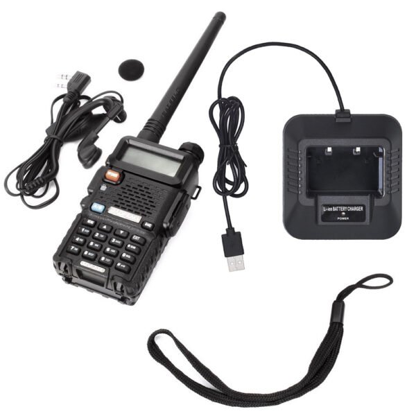 Walkie-Talkie - Two-Way Radio UV-5R in Black - Image 6