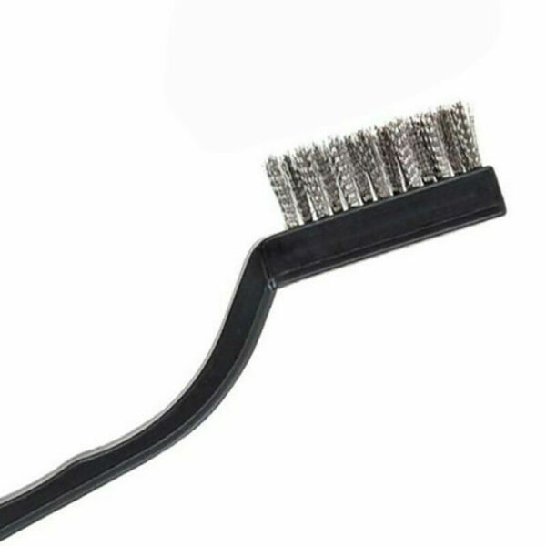 Pack of 10 - Stainless Steel Wire Brush Set - Small Brushes for DIY Paint and Rust-Remover Tool - Image 6