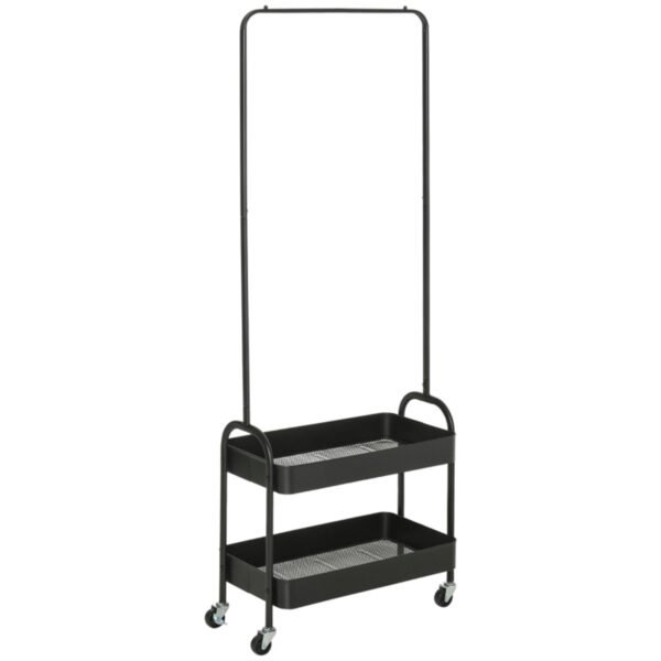 Coat Rack and Shoe Stand - Steel Design - Image 3