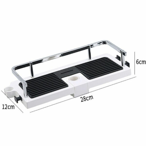No-Drill Shower Shelf for Bathroom - Storage Caddy Rack Organiser - Image 9