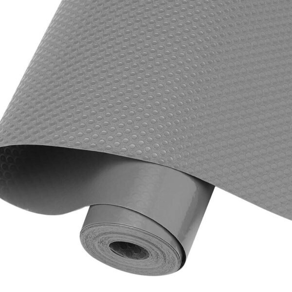 45cm x 500cm Grey Non-Slip Waterproof Drawer and Shelf Liner Mat - Bulk Roll - Image 2