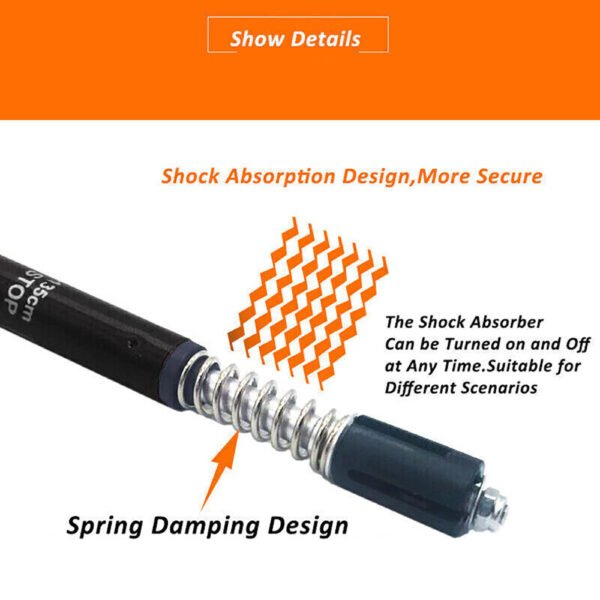 Pack of 2 Folding Walking Poles - Portable Walking Sticks for Hiking, Camping & Backpacking - Image 4