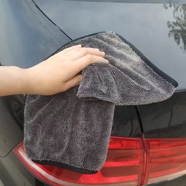 Car Drying Towel - 1PCS Edgeless Microfibre Cloth for Pure Definition Cleaning - Image 3