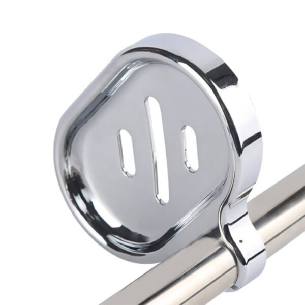 Stainless Shower Riser Kit with Slider Rail - Soap Bar Holder, Hose, and Head Set - Image 6