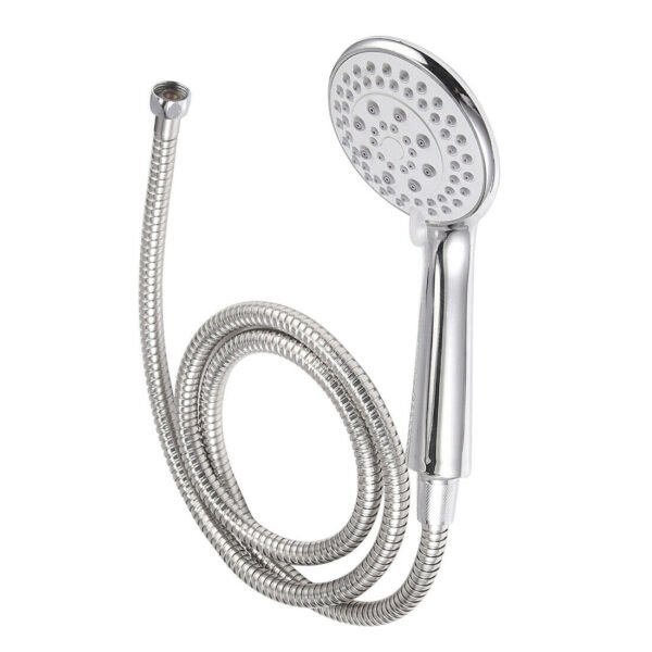 Stainless Shower Riser Kit with Slider Rail - Soap Bar Holder, Hose, and Head Set - Image 5