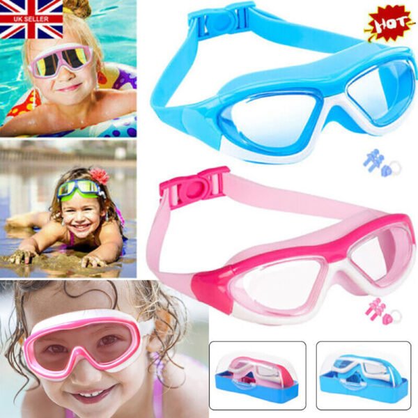 Anti-Fog Swimming Goggles for Children - Pool Goggles for Teen Swimmers (Blue) - Image 6