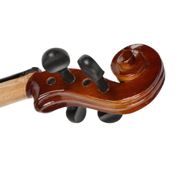 New 3/4 Acoustic Violin Case Bow Rosin Natural0 - Image 12