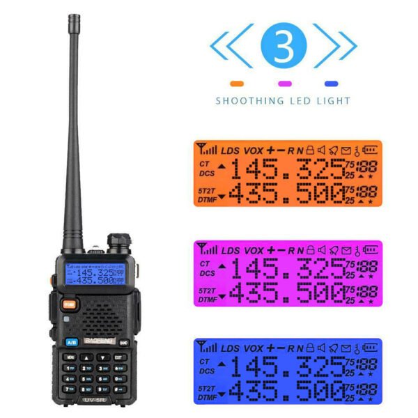 Walkie-Talkie - Two-Way Radio UV-5R in Black - Image 15