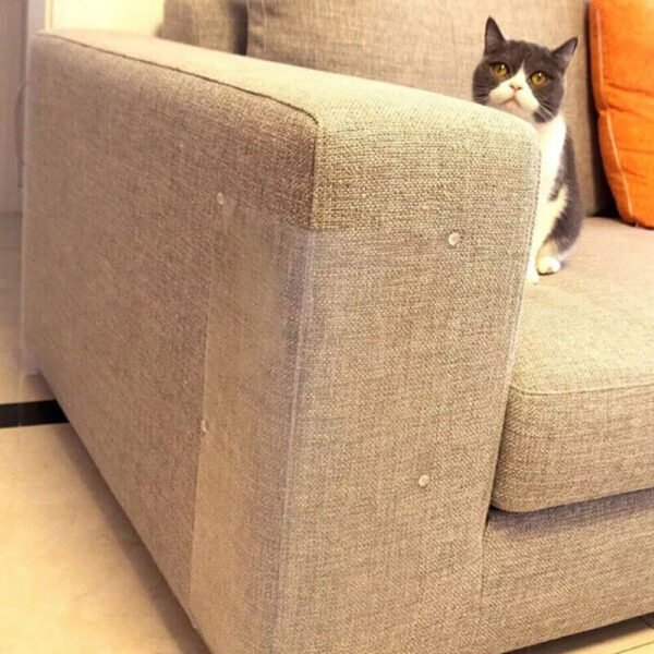 12X Cat Scratch Guard Mat - Furniture & Sofa Seat Protectors for Cats - Image 4