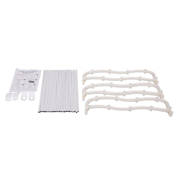 12 Layers Wall-mounted Style Home Shoe Rack White - Image 9