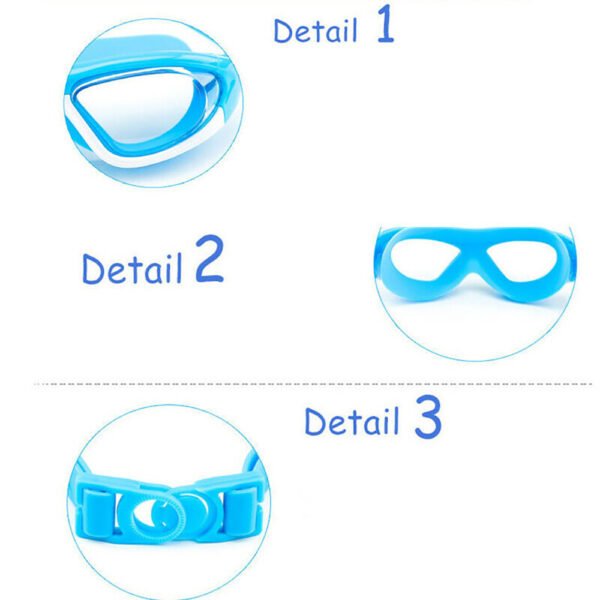 Anti-Fog Swimming Goggles for Children - Pool Goggles for Teen Swimmers (Blue) - Image 7