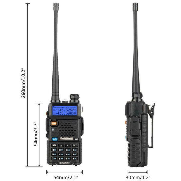 Walkie-Talkie - Two-Way Radio UV-5R in Black - Image 18