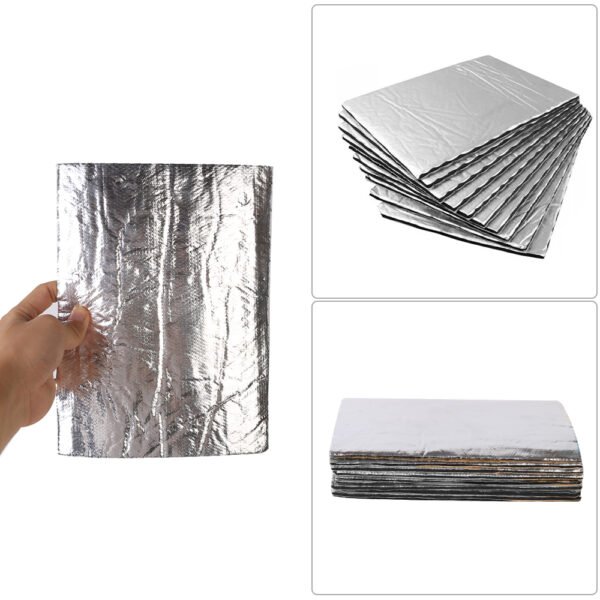 10 Sheets Car Sound Deadening Mat, Automotive Acoustic and Thermal Insulation - Image 12