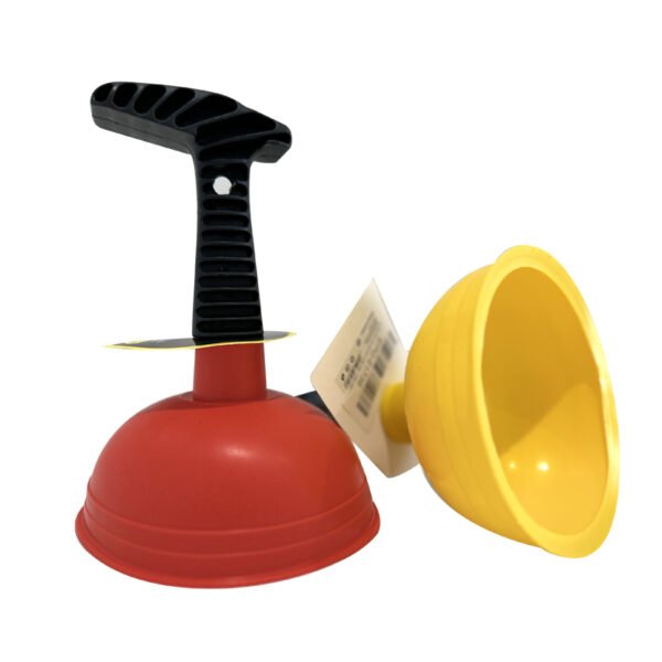 Compact Sink Plunger, 12 cm Suction Plunger for Blocked Drains - Assorted Colour - Image 7