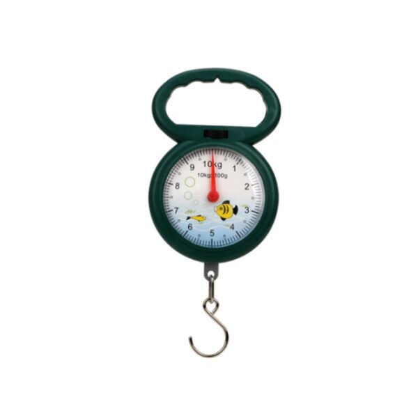 Mechanical Hanging Luggage Scale - 10kg Portable Weighing Tool, 10 x 7 cm