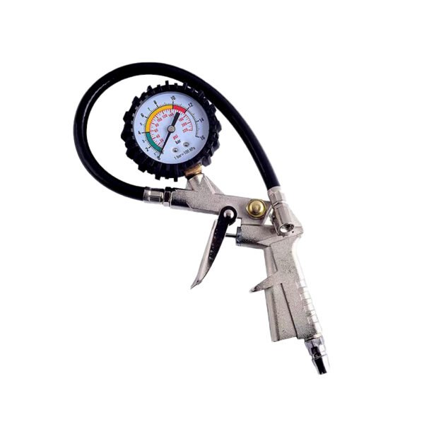 Tire Inflator and Gauge Kit for Cars and Vans