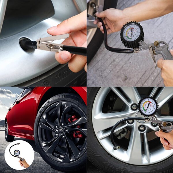 Tire Inflator and Gauge Kit for Cars and Vans - Image 9